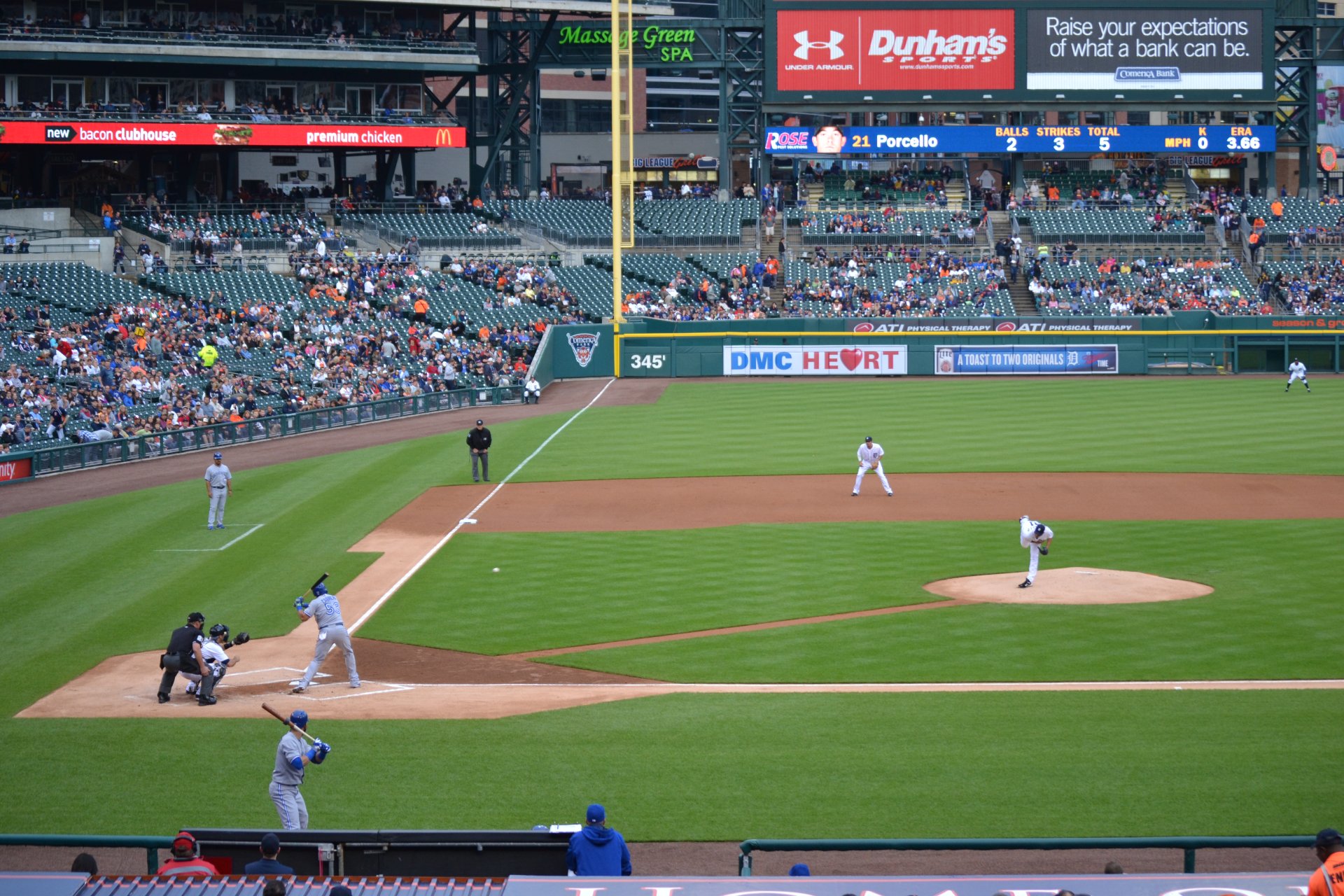 Best Seats At Comerica Park Detroit