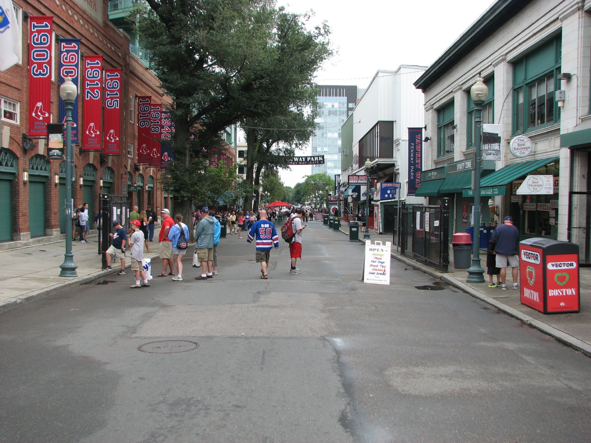 There are lots of things to see and do around the ballpark before the gates open, so plan to arrive early.