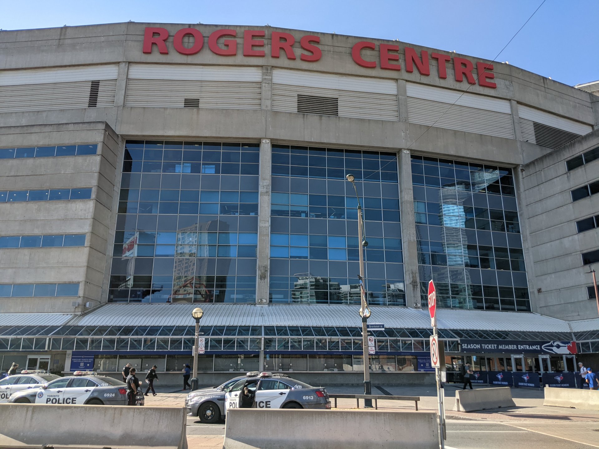 Rogers Centre, which was originally known as SkyDome, has been home to the Toronto Blue Jays since 1989.